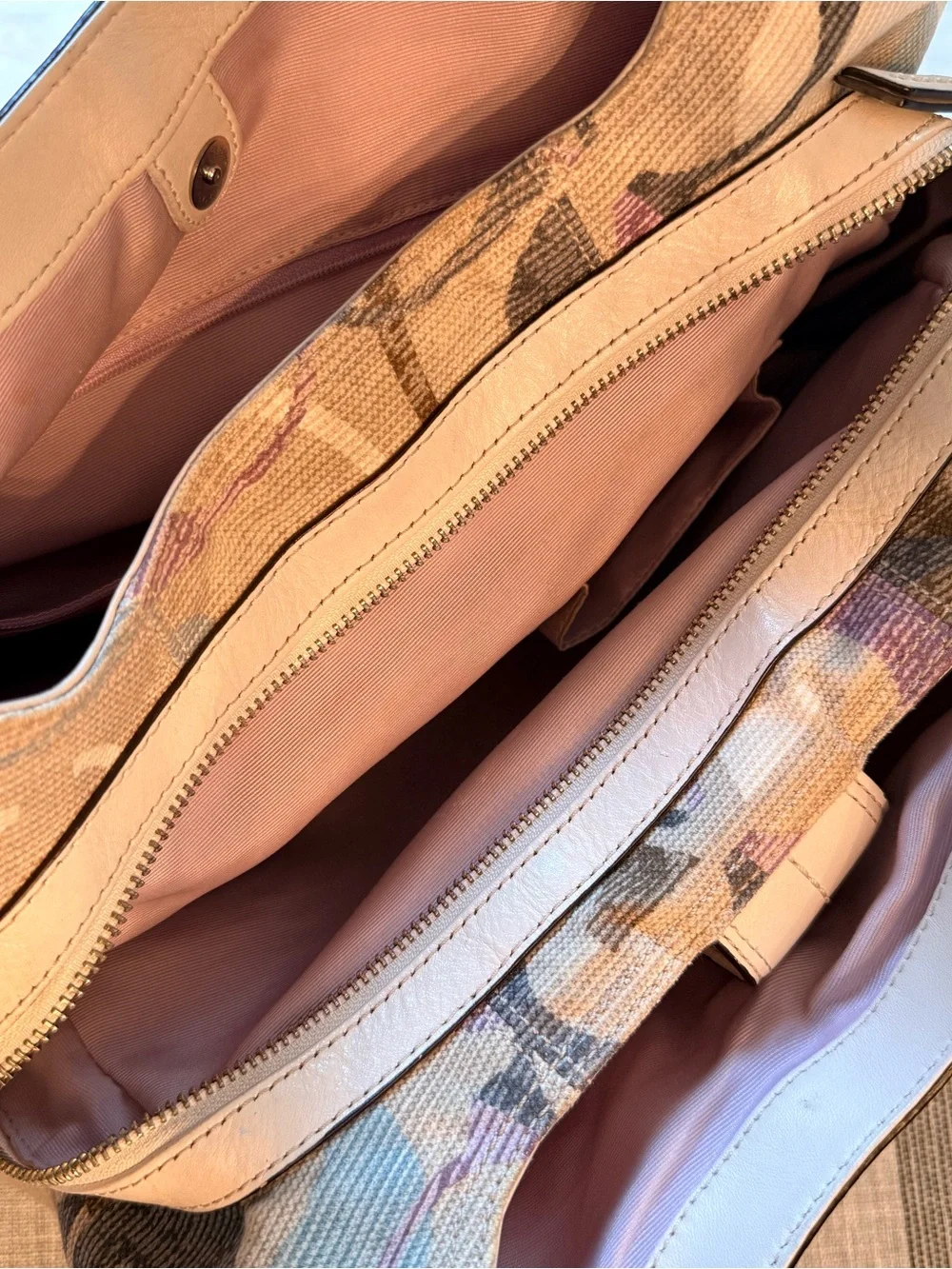 Coach SoHo Linen Lynne Hobo shoulder bag